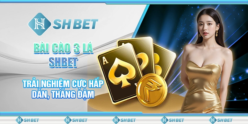 Bài Cào 3 Lá SHBET - Trải Nghiệm Cực Hấp Dẫn, Thắng Đậm