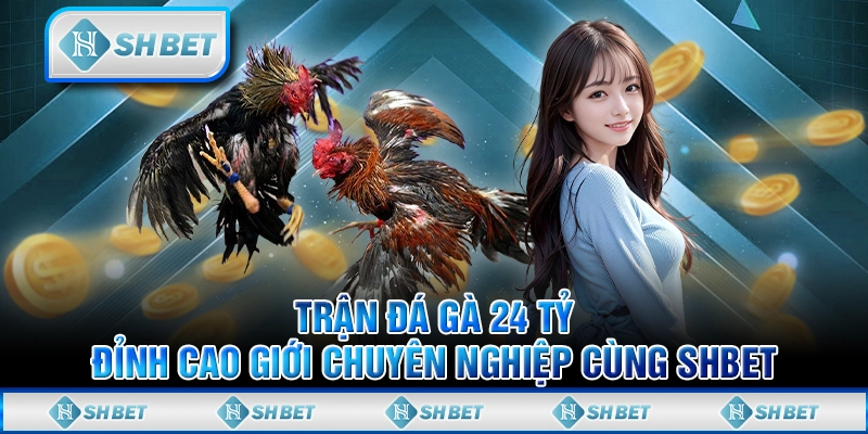 Trận Đá Gà 24 Tỷ Đỉnh Cao Giới Chuyên Nghiệp Cùng SHBET