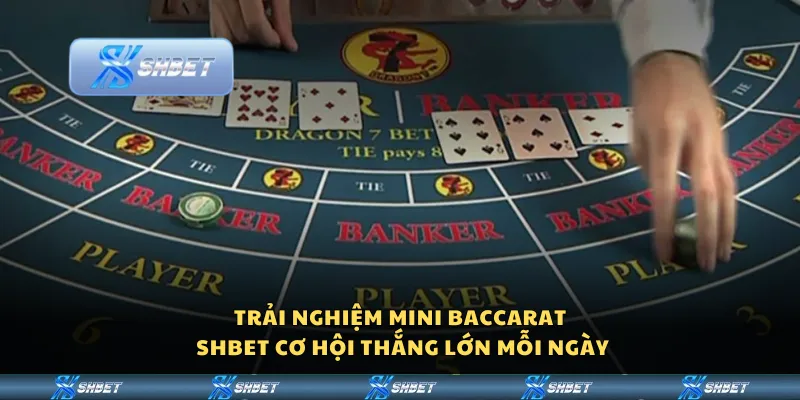 Trải nghiệm Mini Baccarat Shbet – Cơ hội thắng lớn mỗi ngày